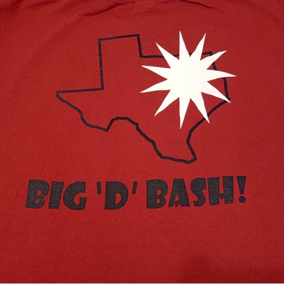 Collectible Souvenir "Big D Bash" UCWDC Line Dance Event T-shirt (Size: L) - Picture 5 of 10